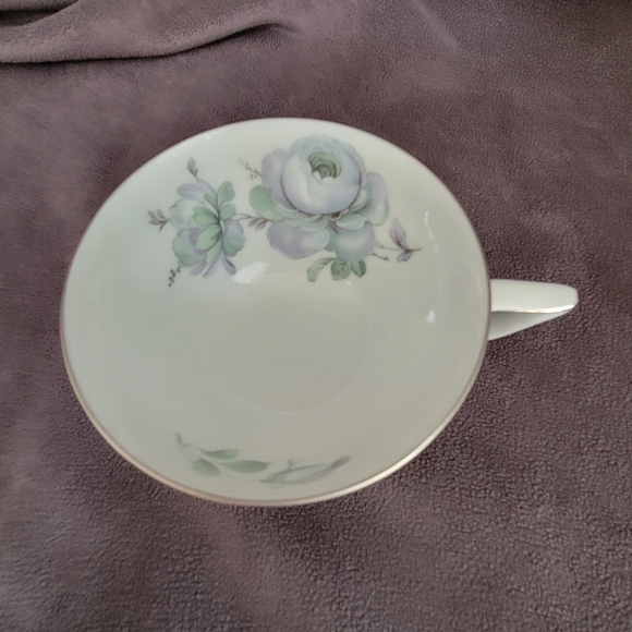 Royal Tettau Dawn Rose Footed Cup - Picture 3 of 4